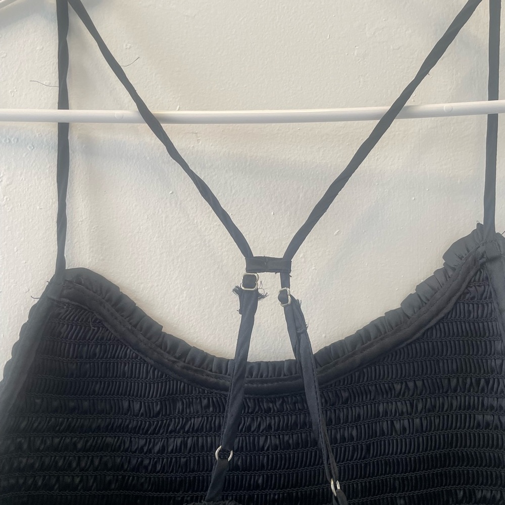 Free People Black Tank top - Picture 3 of 4